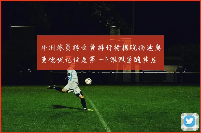 非洲球员转会费排行榜揭晓扬迪奥曼德破亿位居第一N佩佩紧随其后